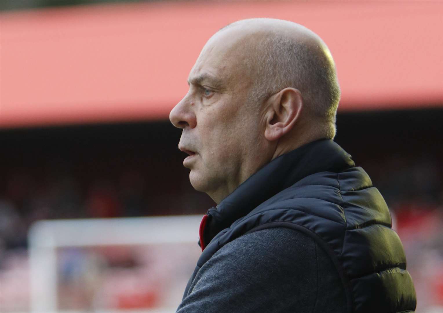 Ebbsfleet manager Garry Hill Picture: Andy Jones