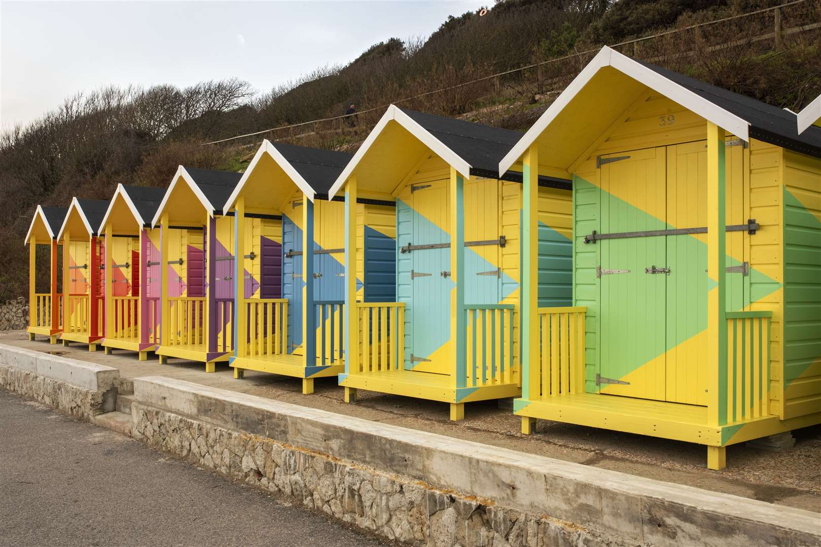 Rana Begum, No.1054 Arpeggio, commissioned for Creative Folkestone Triennial 2021 in partnership with Folkestone & Hythe District Council. Photo by Thierry Bal