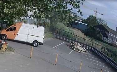 Rubbish dumped on Riverside Industrial Estate Picture: Dartford council