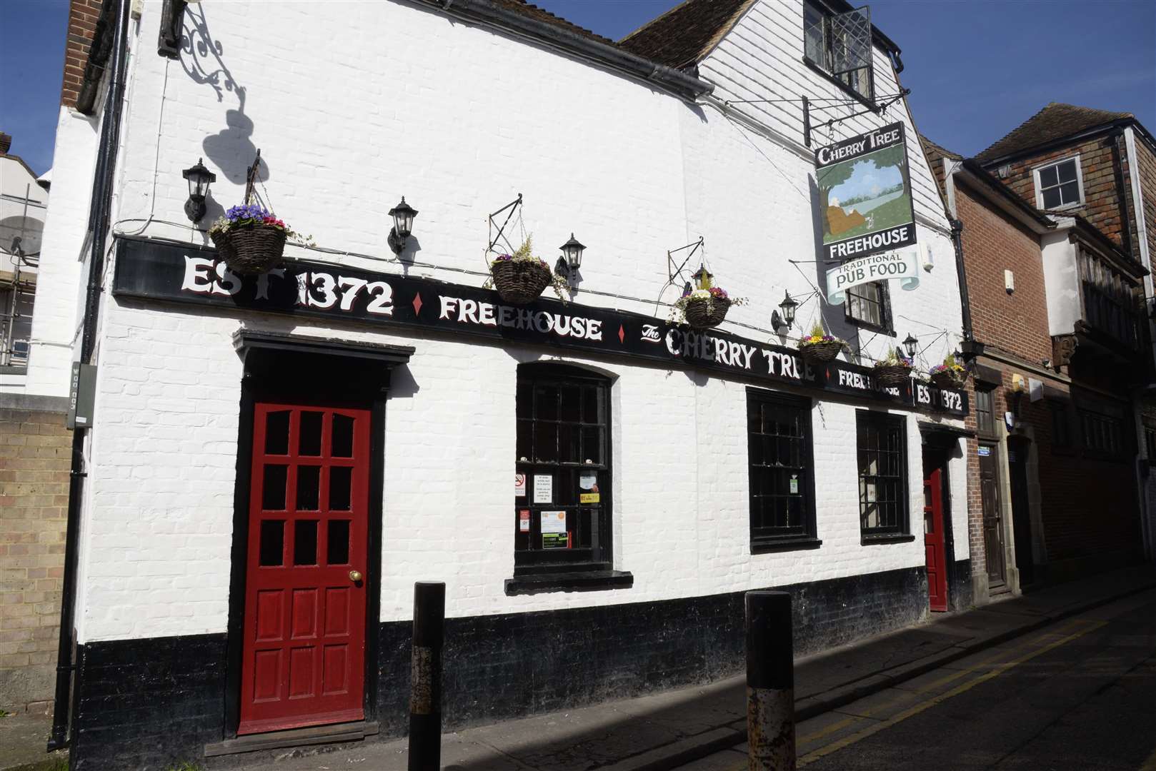 The incident happened in The Cherry Tree in White Horse Lane, Canterbury. Picture: Chris Davey