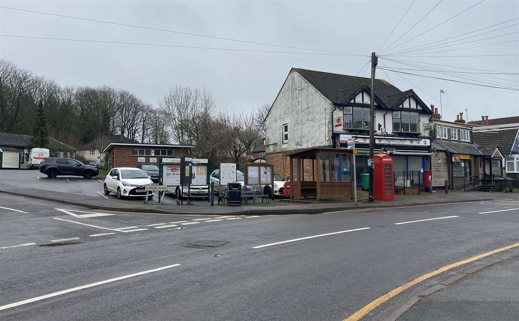 One resident said parts of Station Road were cordoned off yesterday and several police cars and ambulances were in the road