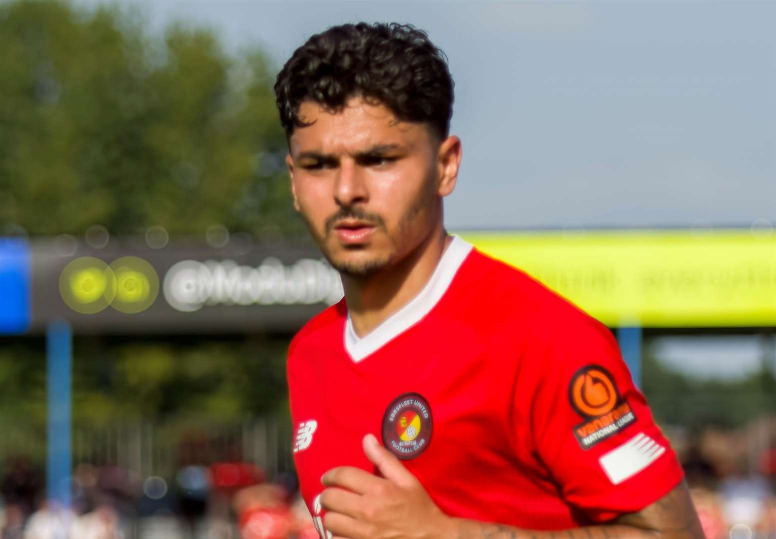 Ebbsfleet’s Toby Edser - named in the England C squad. Picture: Ed Miller/EUFC