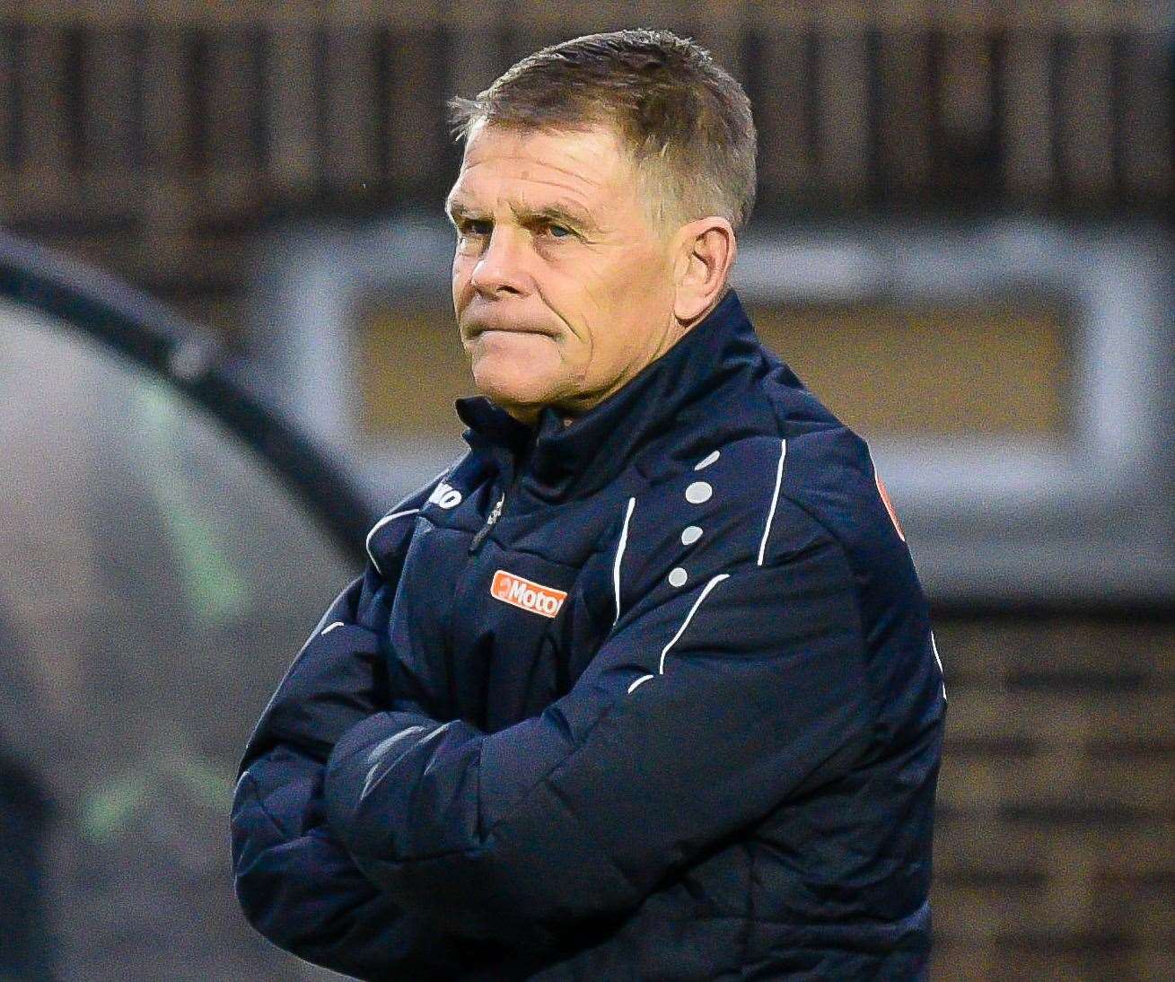 Dover manager Andy Hessenthaler Picture: Alan Langley