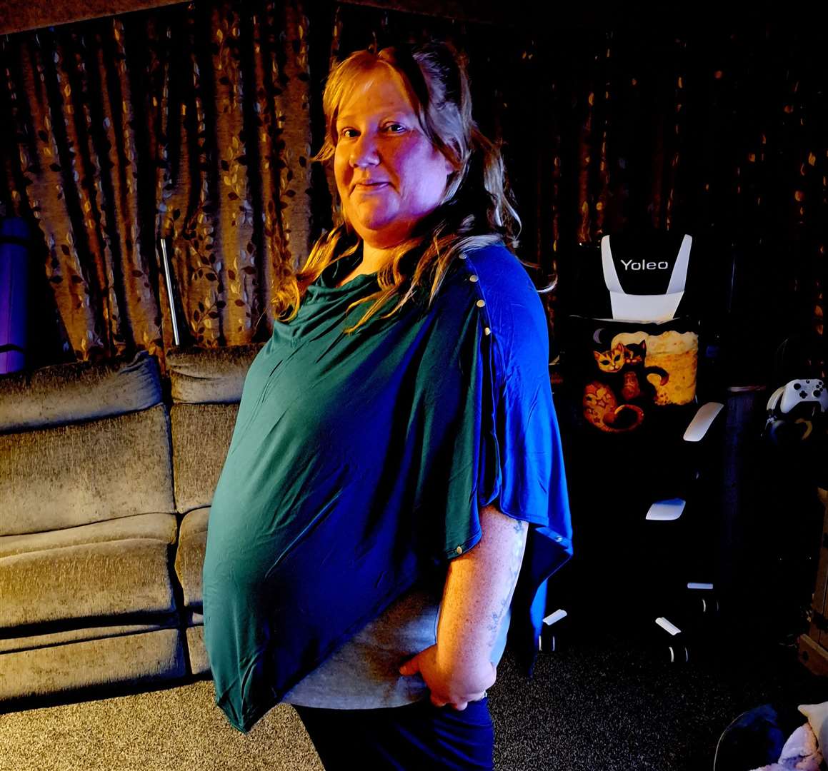 Kristina Pepper was 36 weeks pregnant when she raised concerns. Picture: Kristina Pepper