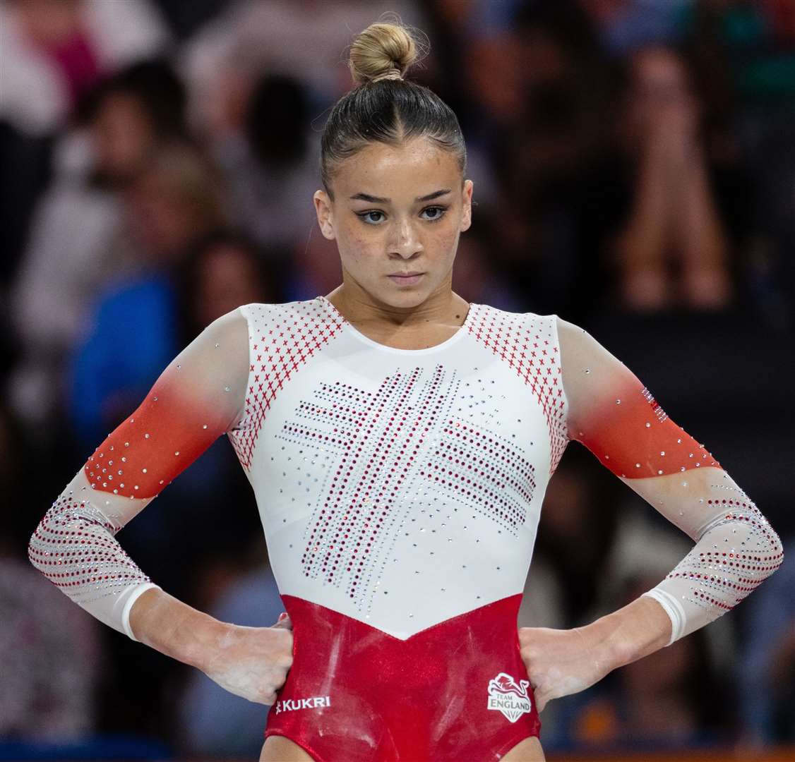 Gravesend’s Georgia-Mae Fenton hit the gold standard at the Commonwealth Games in Birmingham. Picture: Sam Mellish/Team England