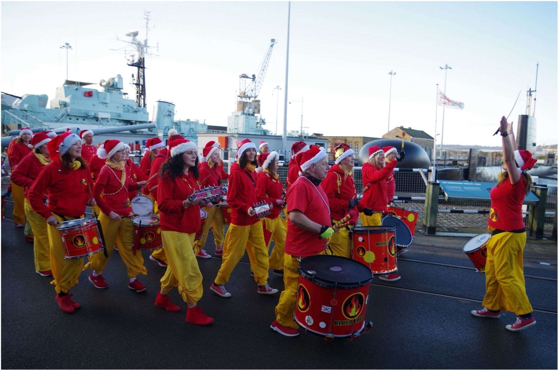 Bloco Fogo will be one of the event's attractions. Picture: Rotary Club of Medway