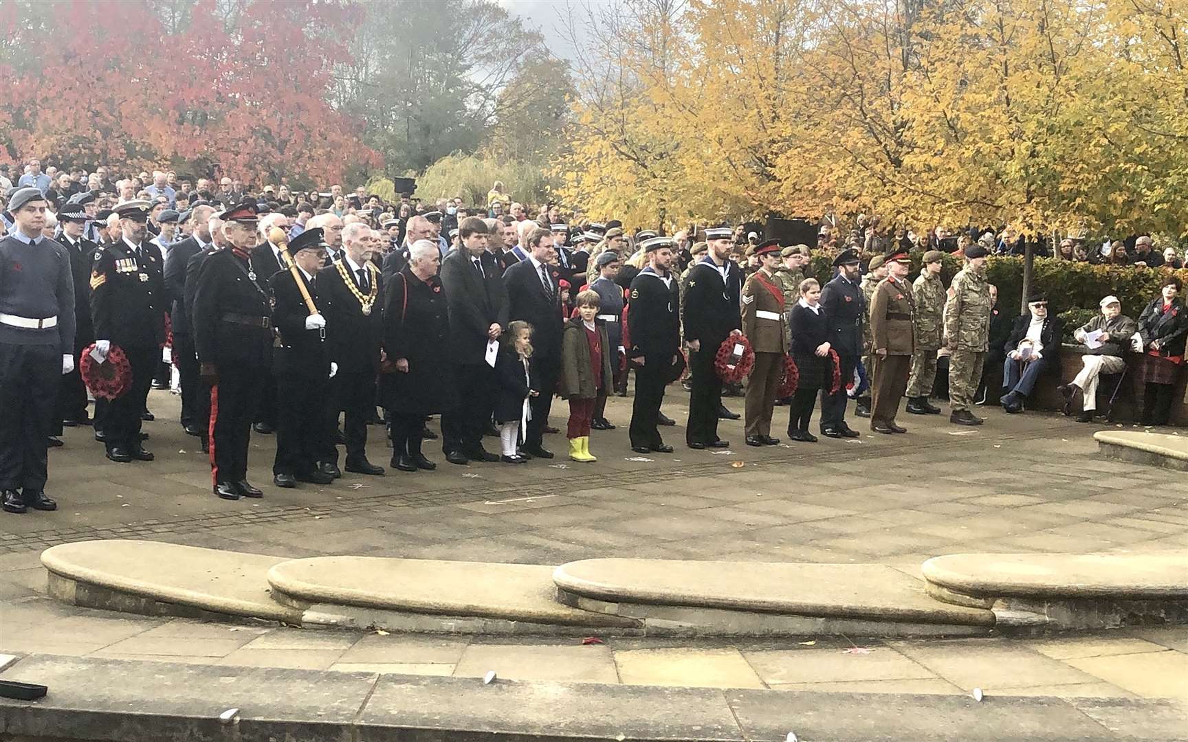 Tonbridge Remembrance Service. Picture: TMBC Communications