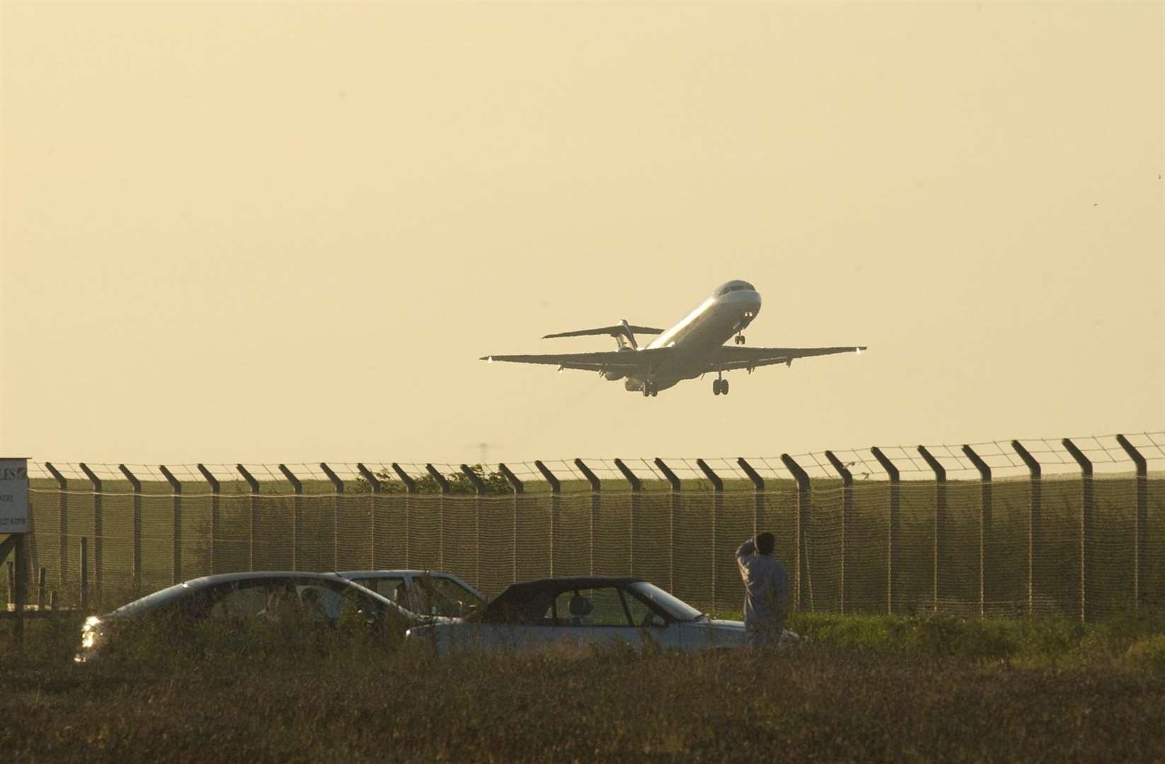 EUjet takes off from Manston in 2004