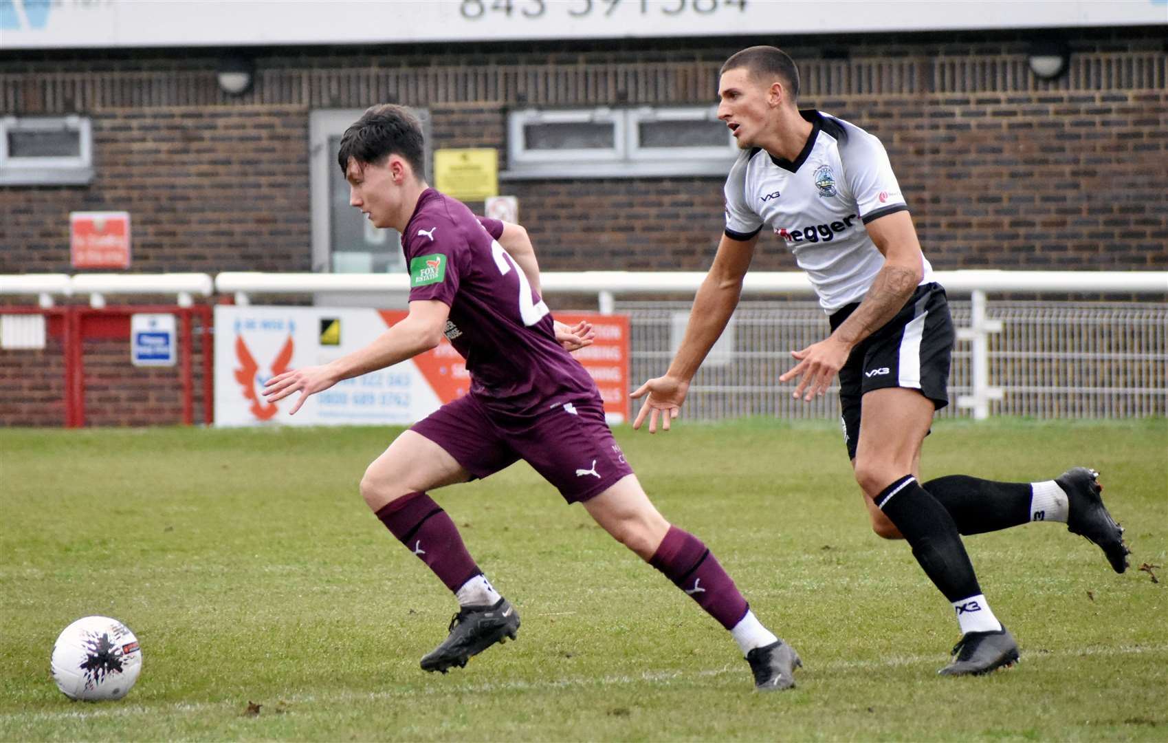 Ady Pennock says Olly Box, left, is close to a return to action following an ankle injury. Picture: Randolph File