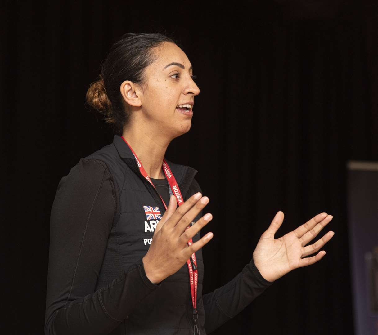 Polar explorer Preet Chandi visits Northfleet School for Girls. Picture: Northfleet School for Girls