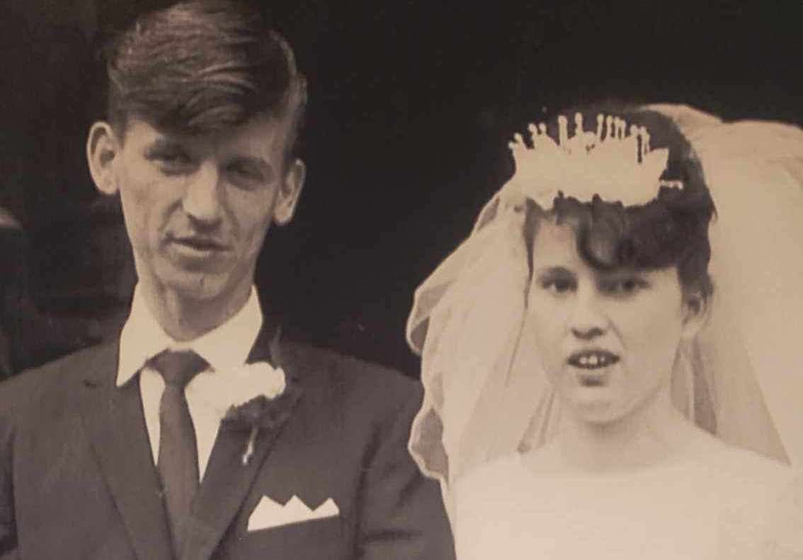 Ann and Bill Diamond got engaged in 1960 and they married on October 17, 1964