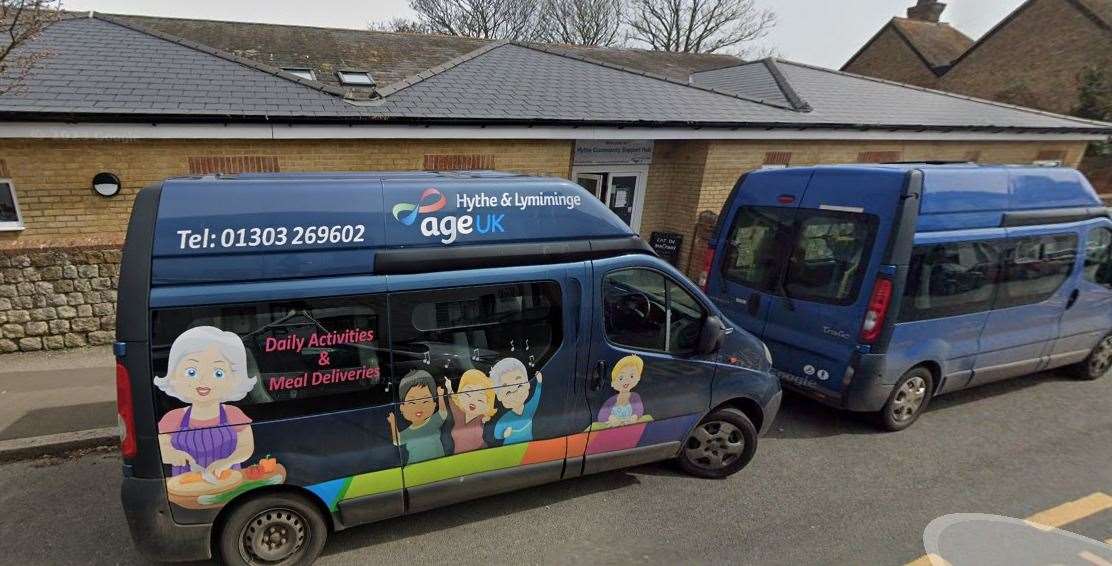 The Age UK day centre in Hythe will remain open after the Lyminge closure. Picture: Google