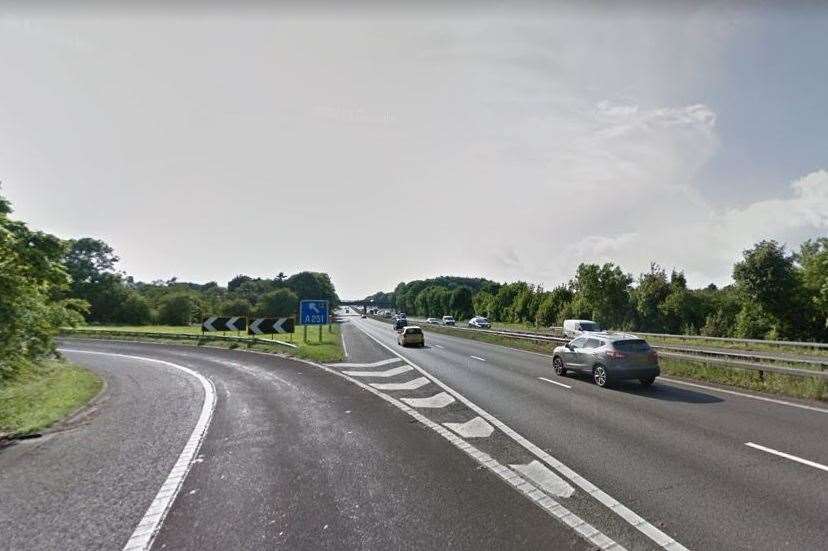 A water main has burst. Picture: Google Street View