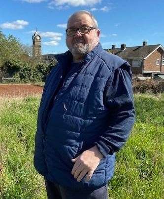 Peter Byrne, the group scout leader, standing by the activity centre base. Picture: Joanne Morgan