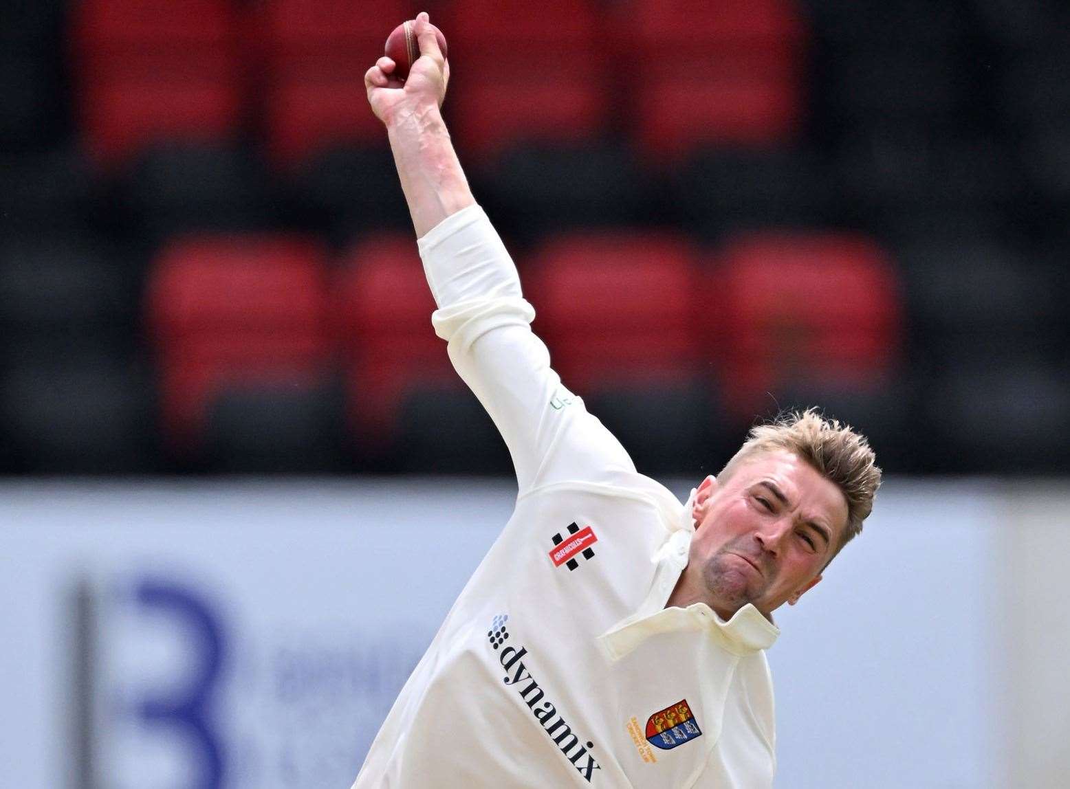 Sandwich Town's Tom Chapman – got injured in their 121-run weekend defeat against Holmesdale. Picture: Keith Gillard