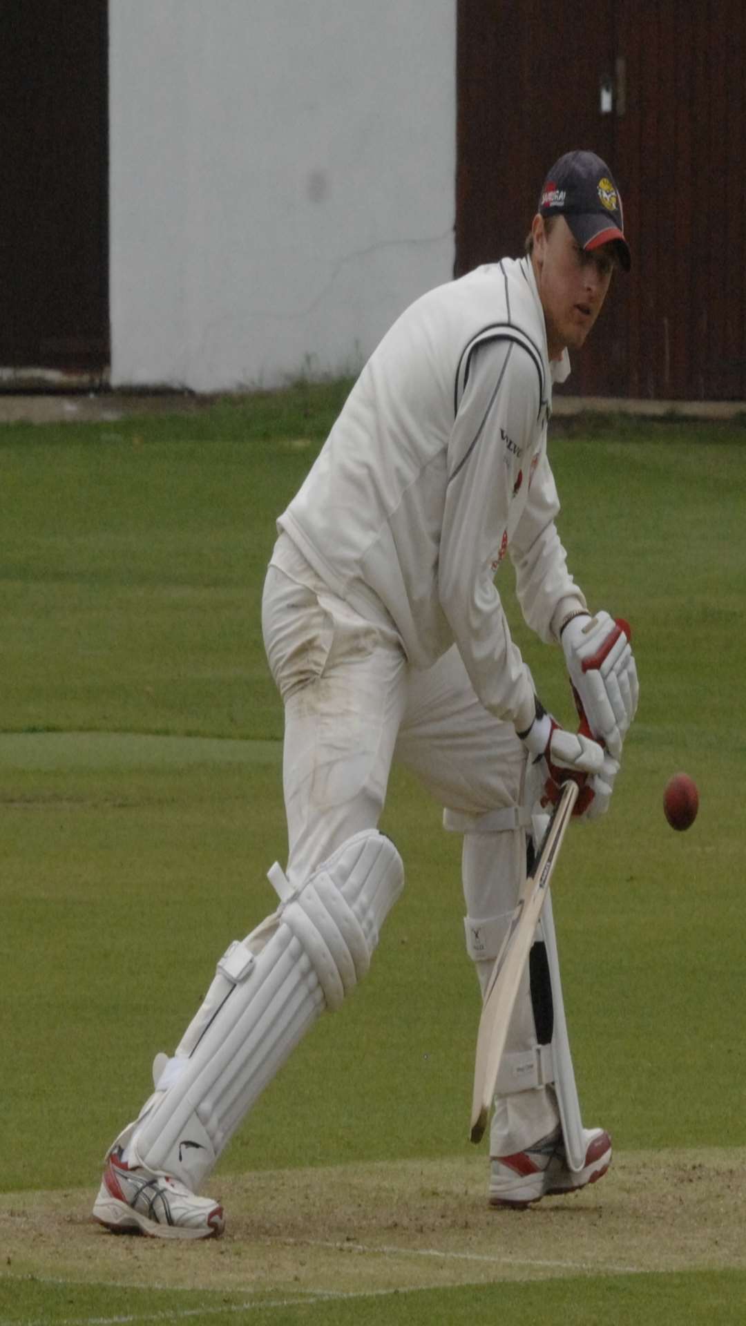 Ollie Robinson in action for Whitstable in 2012. Picture: Chris Davey.