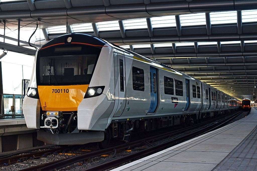 Thameslink trains, pictured, and Southeastern services through Bromley were cancelled after an incident near Bickley. Picture: Alex Nevin-Tylee