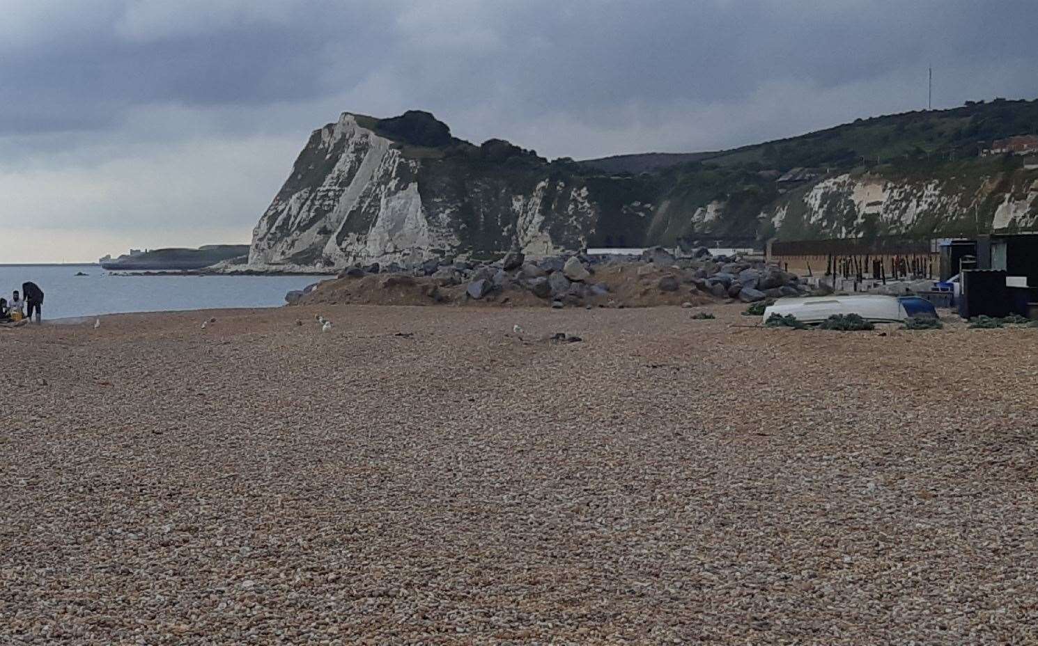 Shakespeare Beach, Dover. Picture; Sam Lennon, KMG