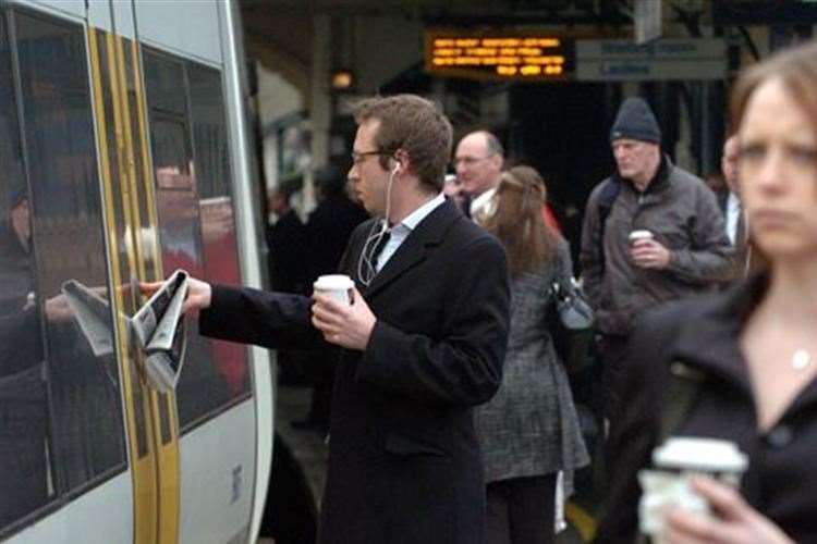 Commuters are being reminded to look up and notice other passengers who may need a seat