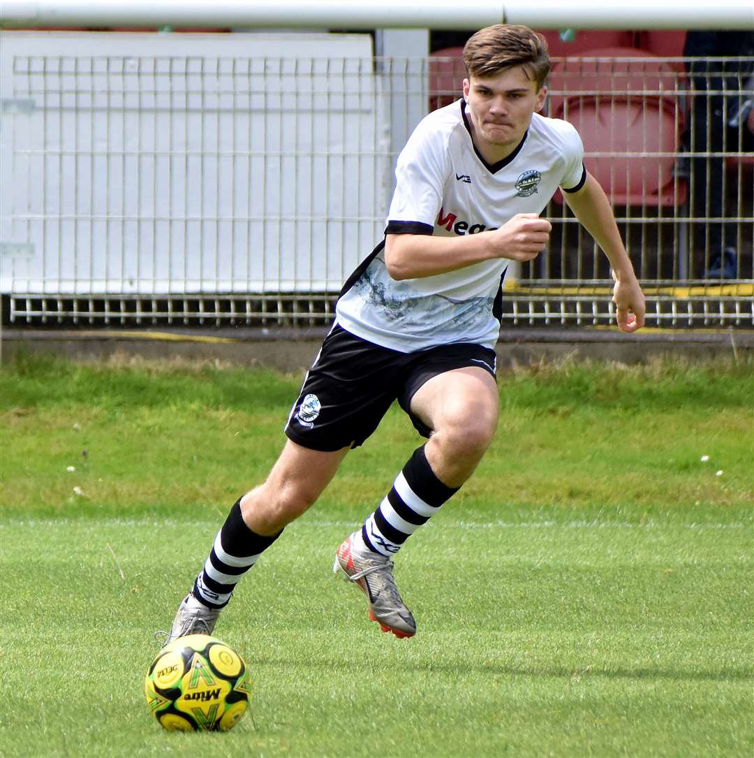 Dover defender Matty Holness in possession. Picture: Randolph File