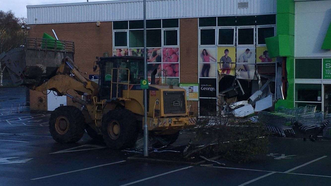 A cash machine has been stolen from the Asda in Tunbridge Wells