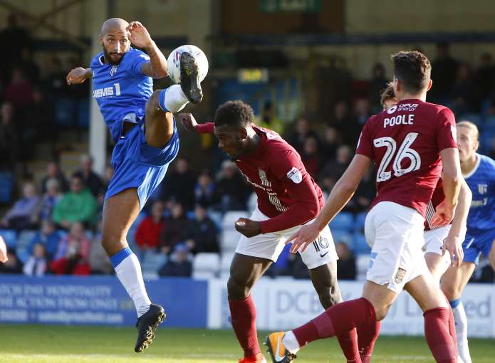 Josh Parker in action for the Gills Picture: Andy Jones