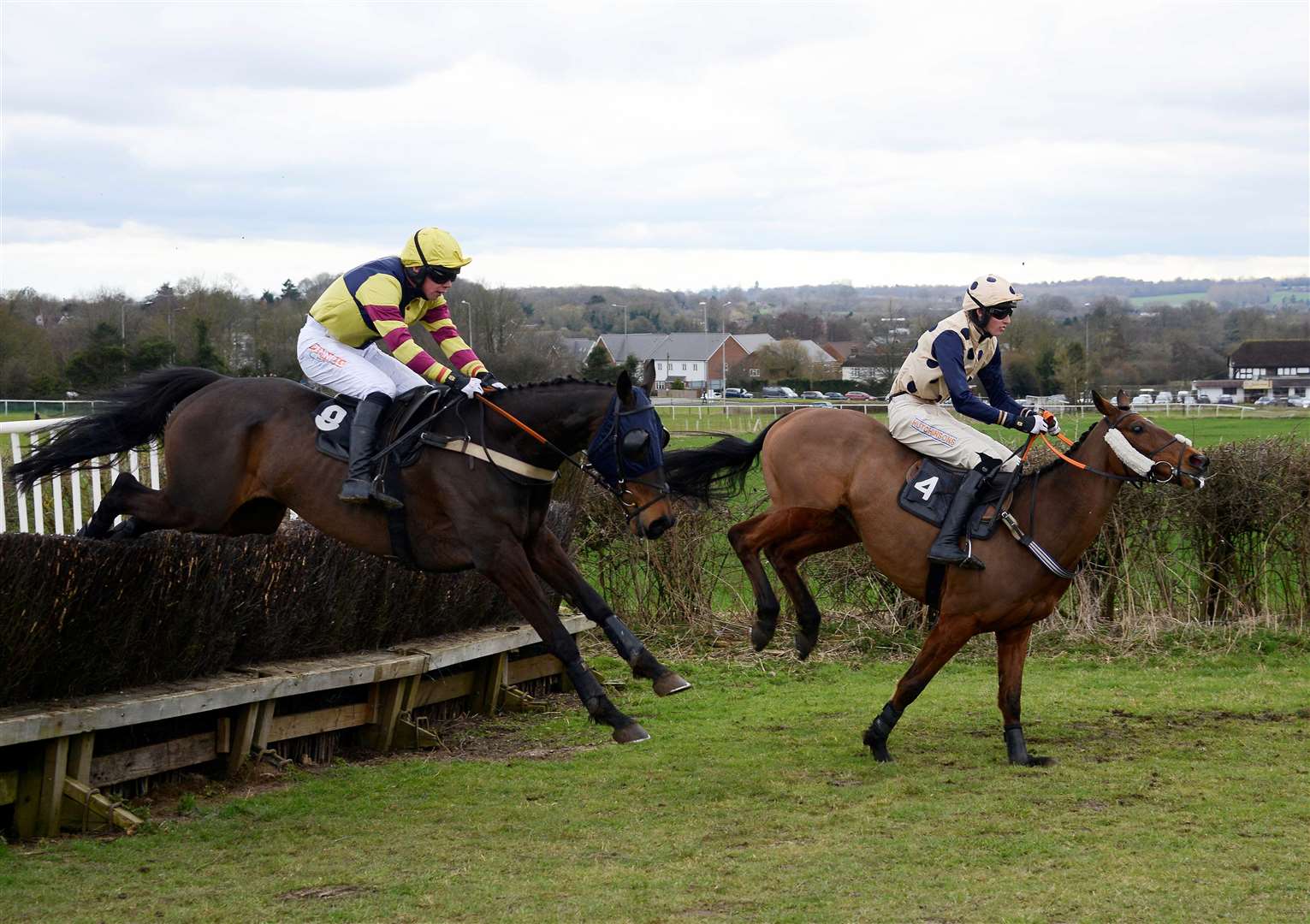 The next fixture at Charing racecourse has been called off. Picture: Paul Amos