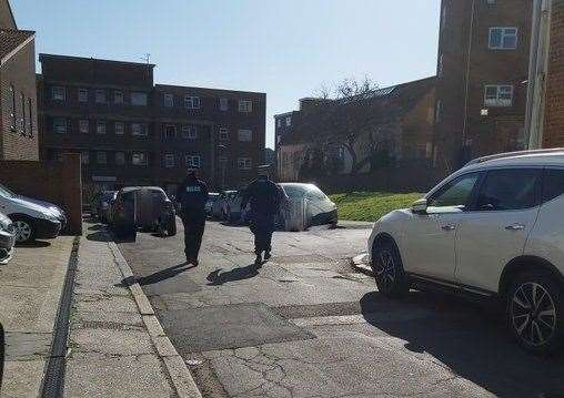 Police in Folkestone