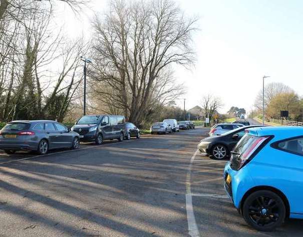 The Bailey Bridge East car park at Aylesford