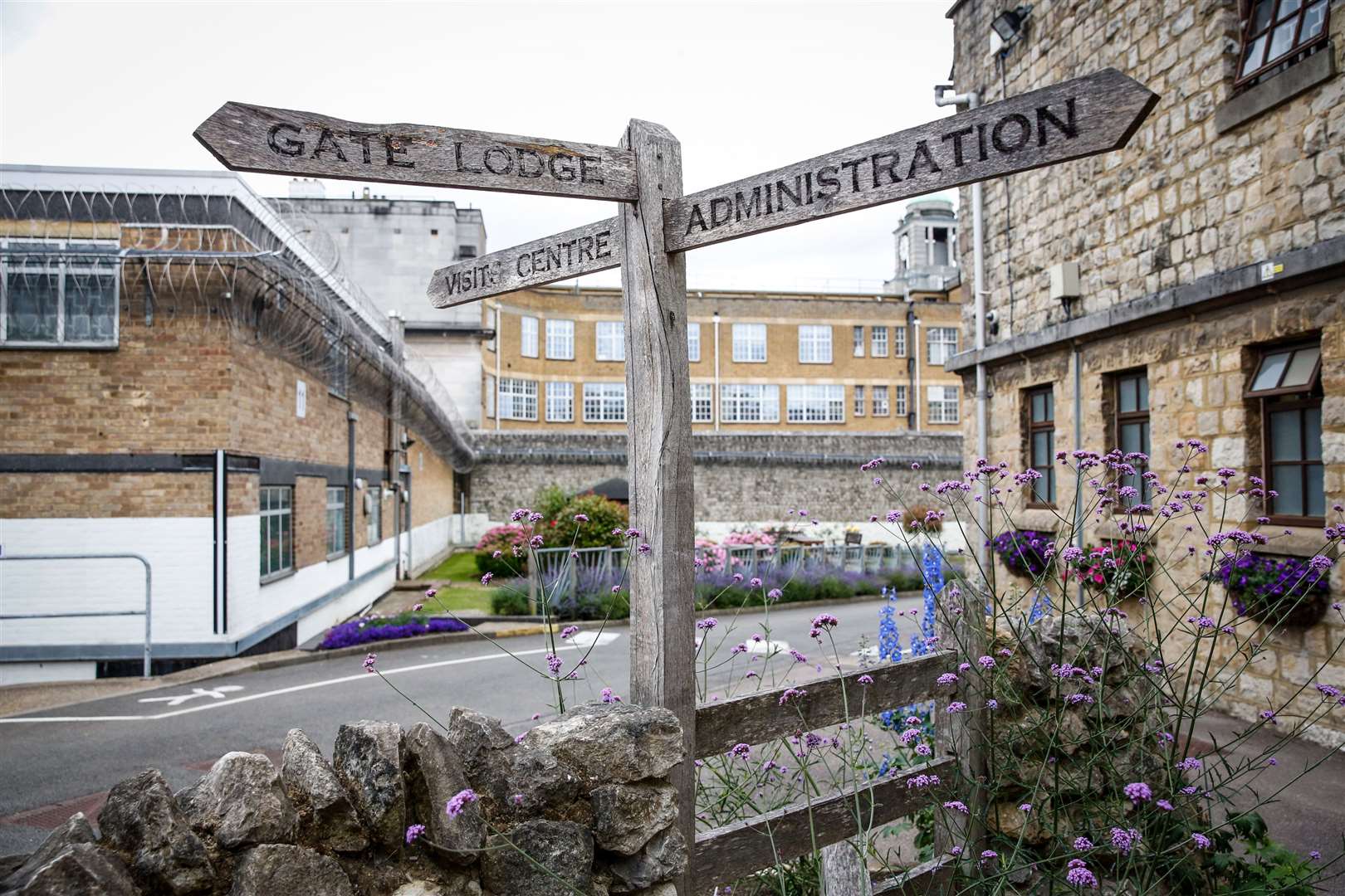 Garden features at Maidstone. Picture: Matthew Walker