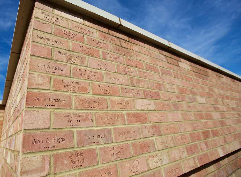 Adrienne Gurr is named on the Roll of Honour at Bletchley Park