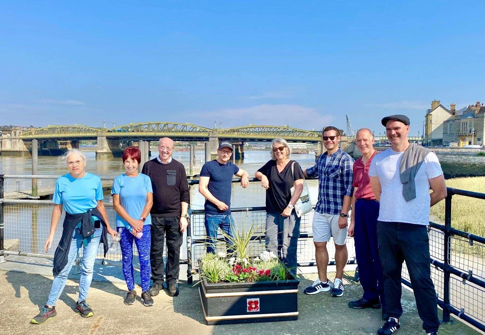 FoRCE volunteers are helping to restore Rochester Pier