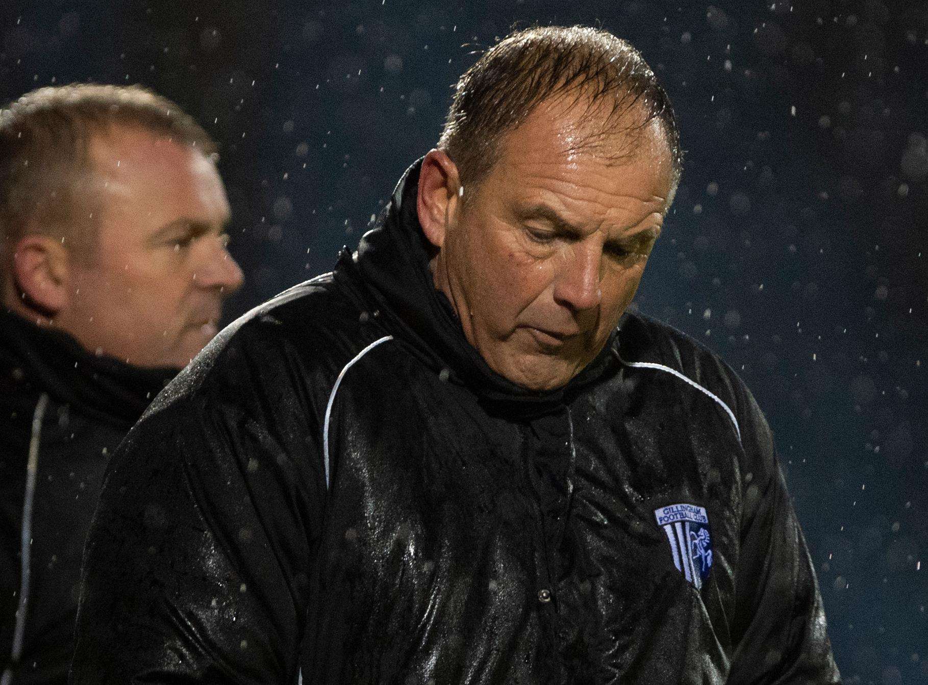 Gillingham boss Steve Lovell says the Rainham End inspired his side Picture: Ady Kerry