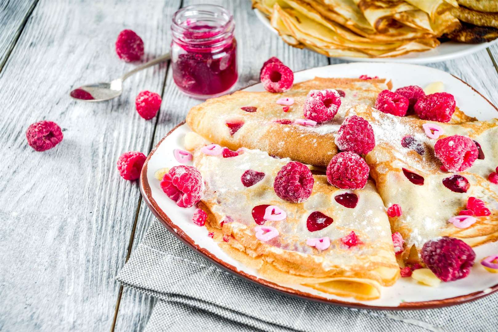 Dog-friendly toppings can be added on top of the banana mix