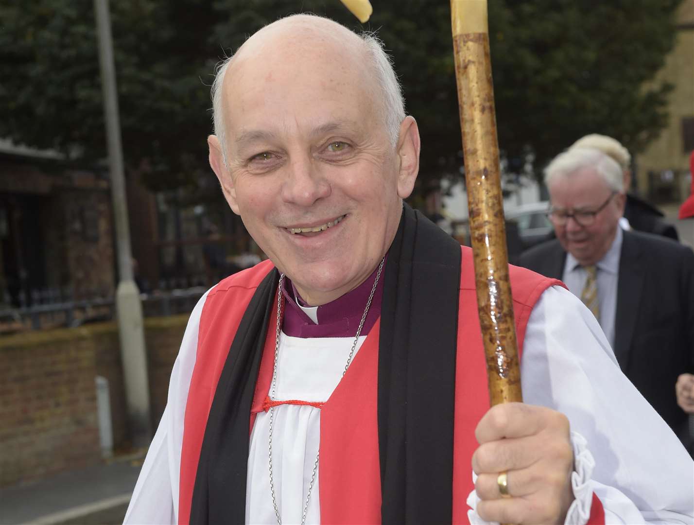 The Bishop of Dover photographed last October. Picture: Tony Flashman