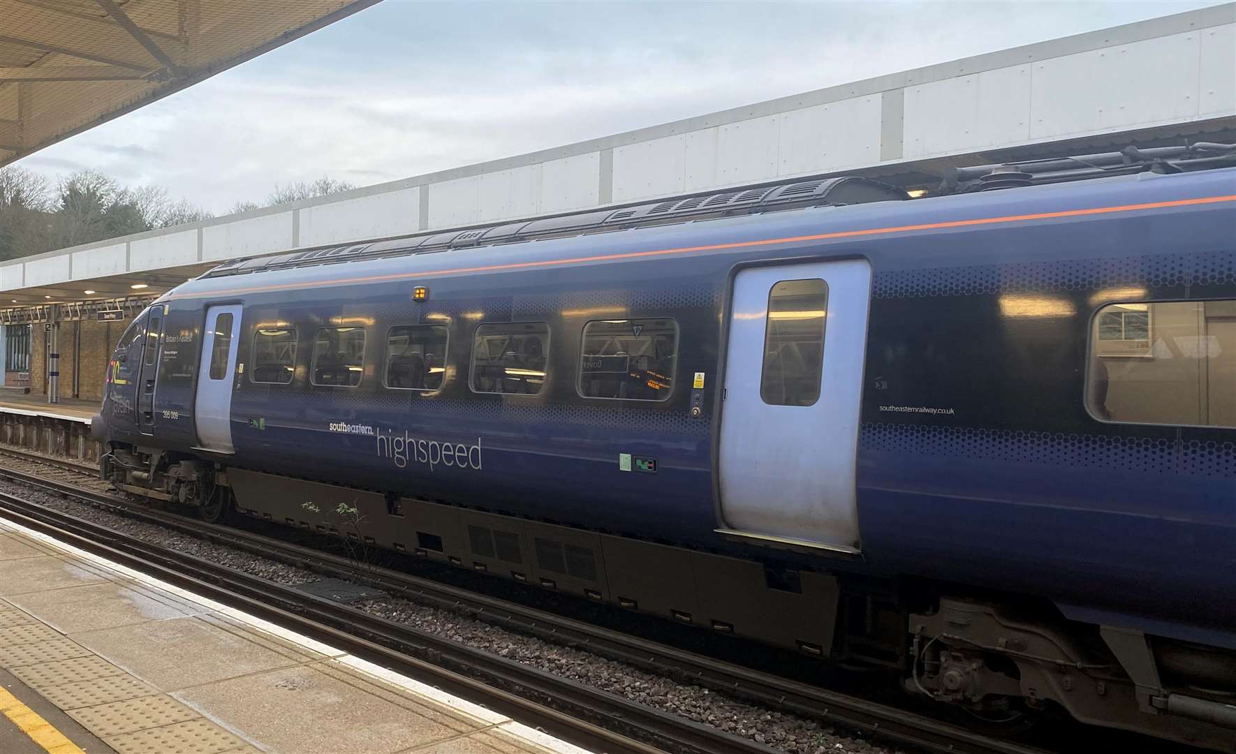 Leon Towner abused the conductor on a Southeastern train. Stock picture