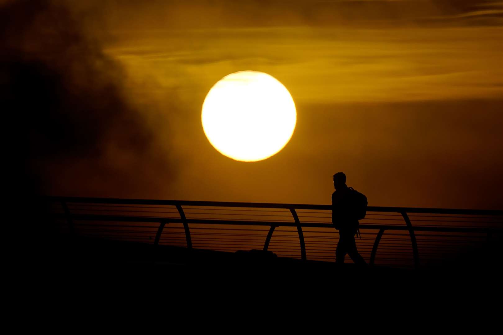 Scientists hope to use the technology to convert sunlight into a laser beam that can power space exploration and provide a clean source of energy on Earth (Aaron Chown/PA)