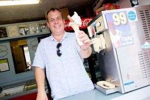 Mike Bridges runs the Broadstairs Bandstand Café. Picture: Mike Bridges