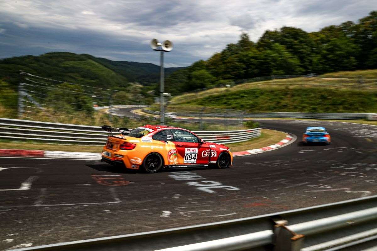 The BMW broke down after 15 laps of the Nurburgring Picture: 1Vier Communication (37461818)