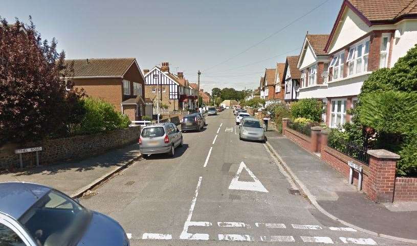 Ethel Road, Broadstairs - the scene, in 1988, of David Short's murder. Picture: Google