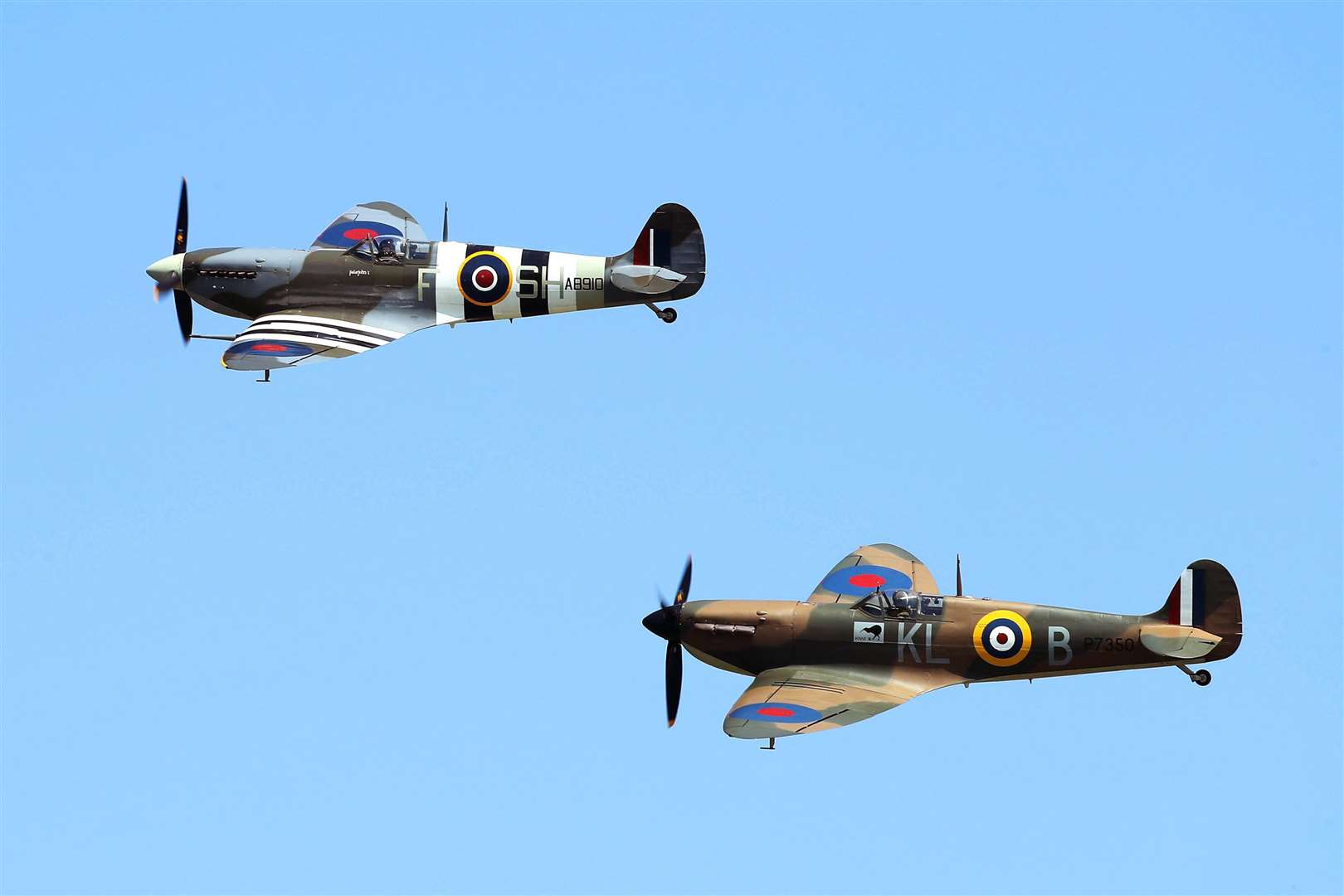 Relics of the two world wars are now landmarks of the county's towns and villages. Picture: MOD/Crown