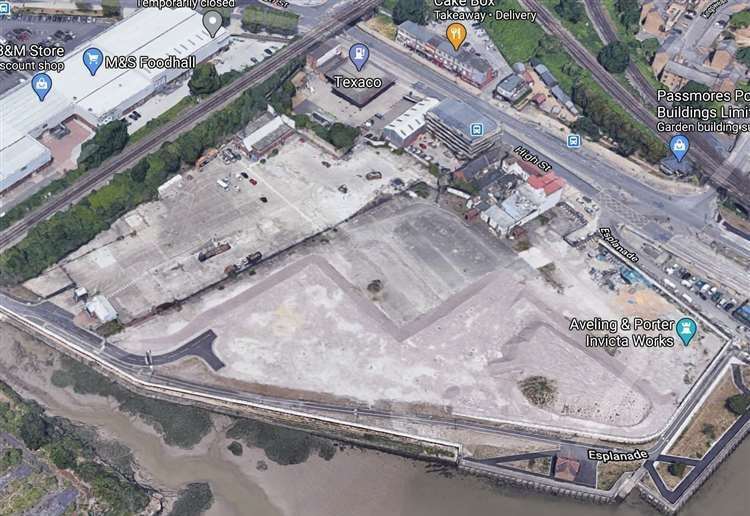 Plans are to be unveiled for the Strood Waterfront site