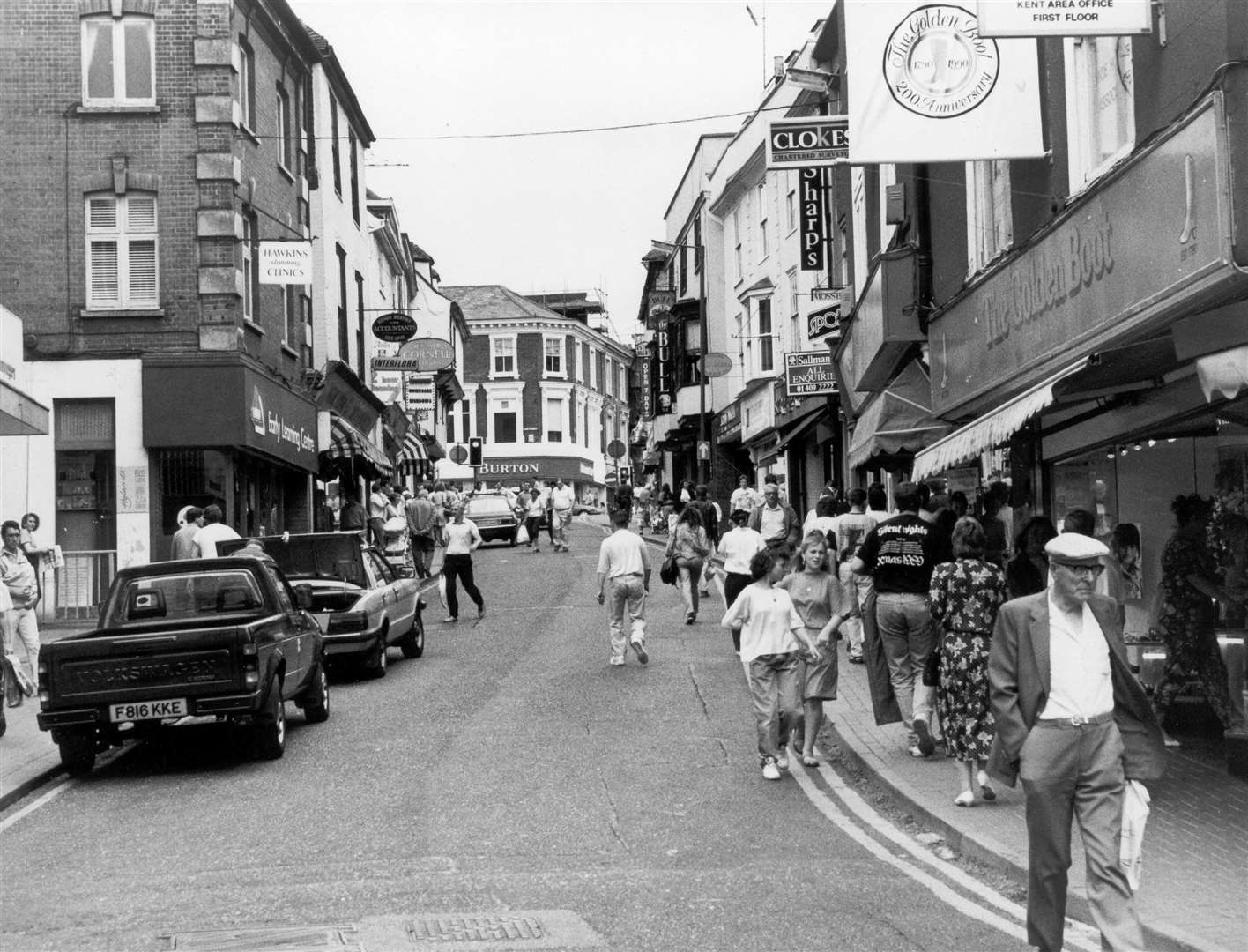 Gabriels Hill, Maidstone, 1990