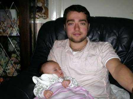 Ben Cole with his daughter Mia