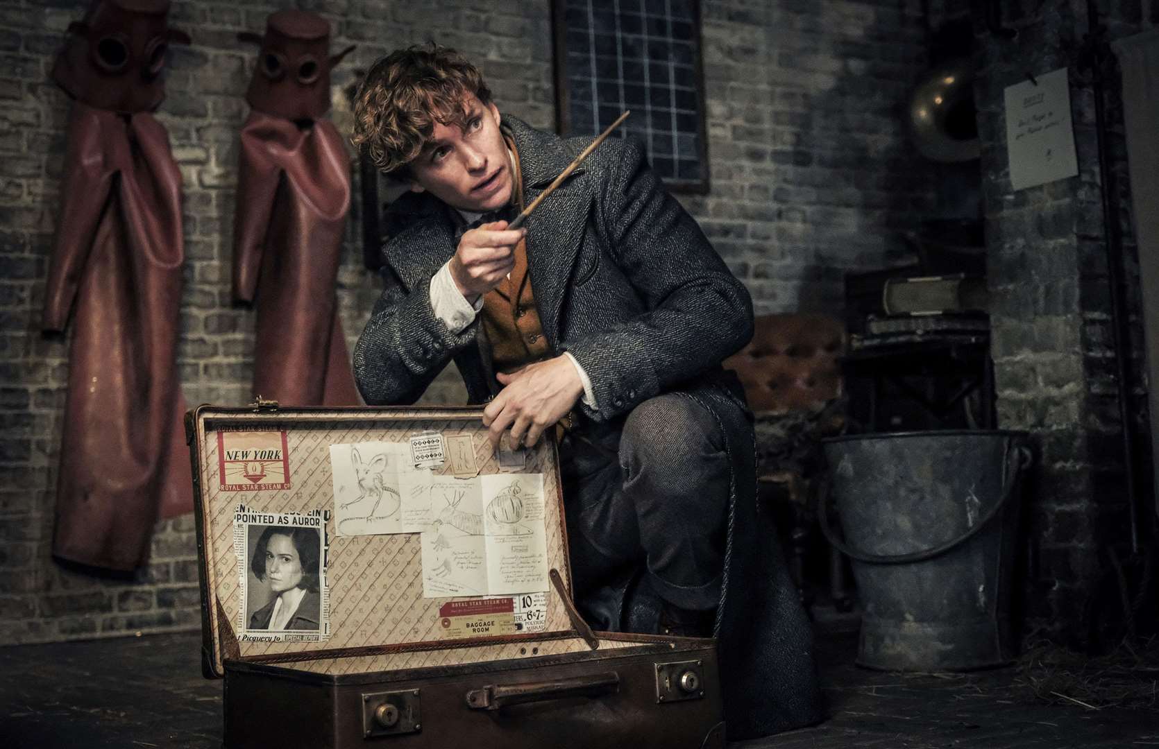 Fantastic Beasts: The Crimes Of Grindelwald starring Eddie Redmayne as Newt Scamander. Picture: PA Photo/Warner Bros. Entertainment Inc./Jaap Buitendijk.