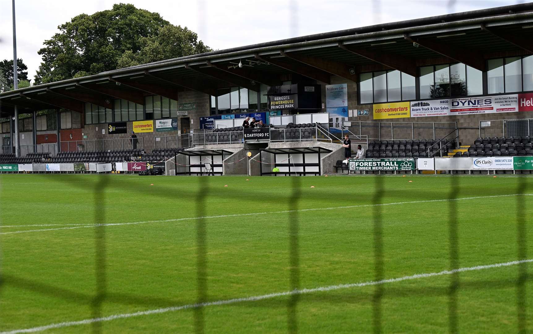 Dartford’s Princes Park ground. Picture: Keith Gillard