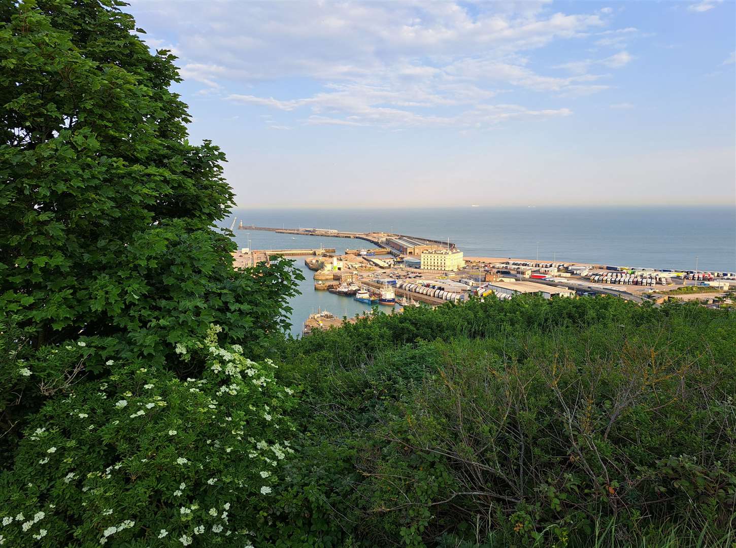 Asylum seekers are usually brought to the Western Jet Foil in Dover