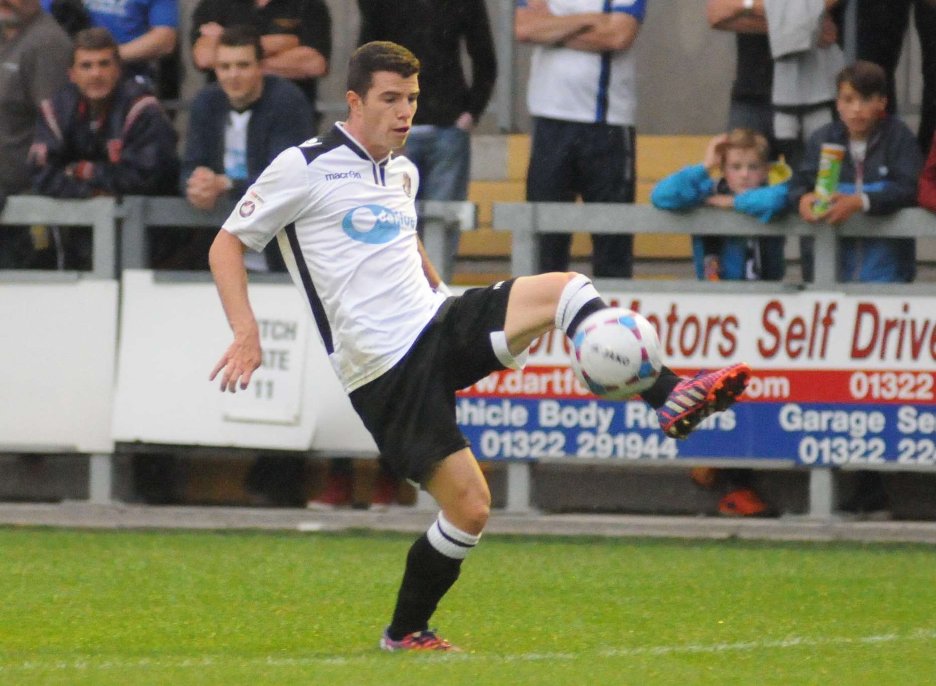 Darts winger Jack Simmons Picture: Steve Crispe