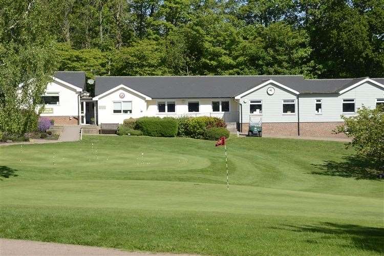 The row happened at Tenterden Golf Club