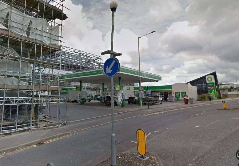 Staff at this BP garage on Beaver Road, Ashford were threatened